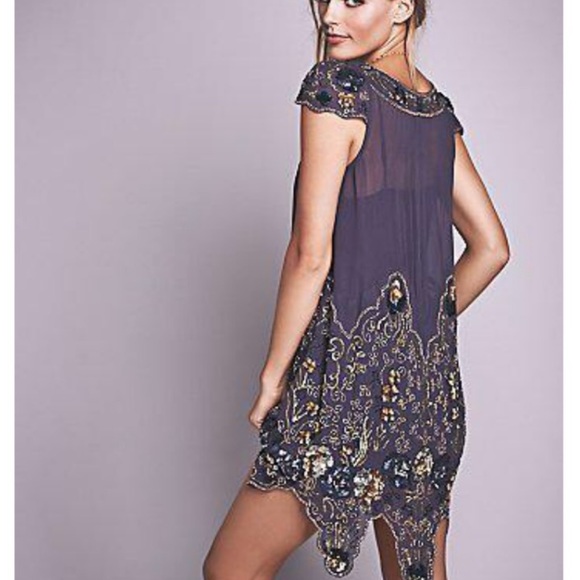 Vintage Free People Magic Garden Party Dress - Picture 2 of 12